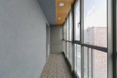 Apartmanın balkonundan manzara