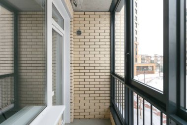 Apartmanın balkonundan manzara