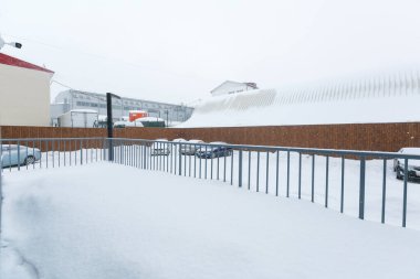 Apartmanın balkonundan manzara