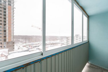 Apartmanın balkonundan manzara