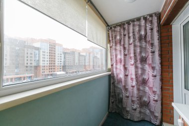 Apartmanın balkonundan manzara