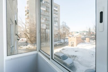 Apartmanın balkonundan manzara