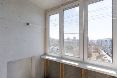 Apartmanın balkonundan manzara