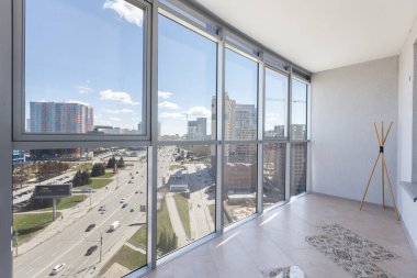 Apartmanın balkonundan manzara