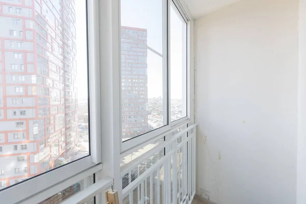 Vista Desde Balcón Del Edificio Apartamentos — Foto de Stock