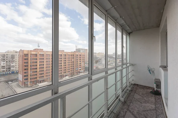 View Balcony Apartment Building — Stock Photo, Image