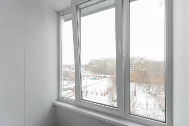 Apartmanın balkonundan manzara