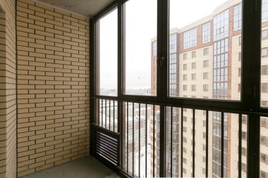 Apartmanın balkonundan manzara