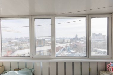 Apartmanın balkonundan manzara