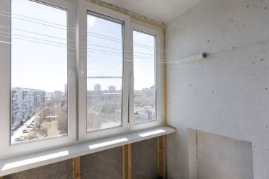 Apartmanın balkonundan manzara