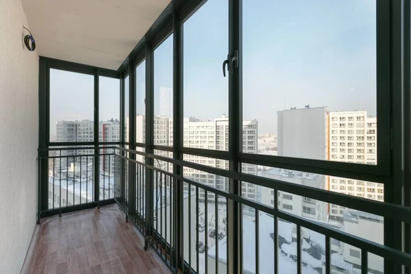 View Balcony Apartment Building — Stock Photo, Image