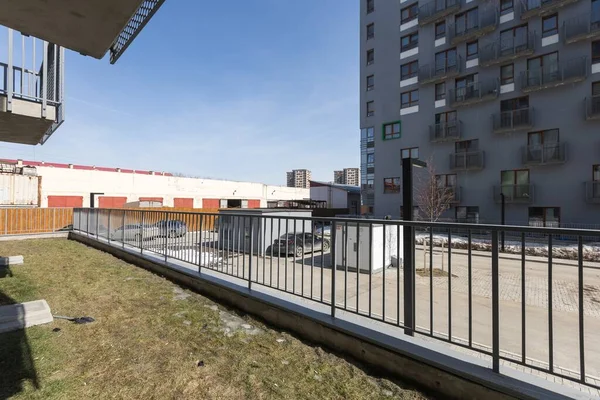 View Balcony Apartment Building — Stock Photo, Image