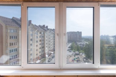 Apartmanın balkonundan manzara