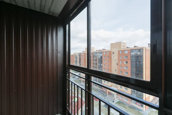 View Balcony Apartment Building — Stock Photo, Image