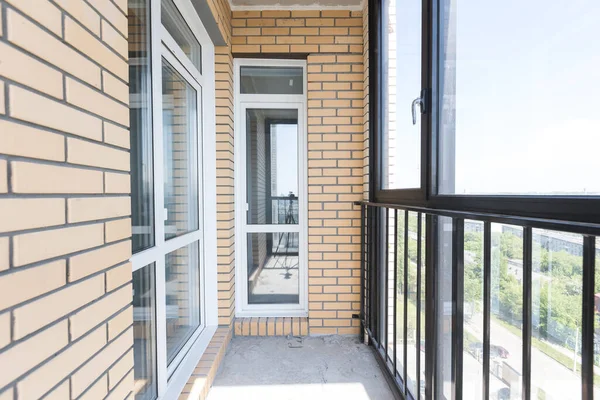 View Balcony Apartment Building — Stock Photo, Image