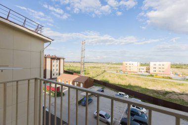 Apartmanın balkonundan manzara