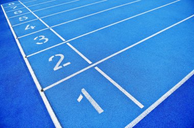 Sprint bitiş çizgisine pozisyonlar