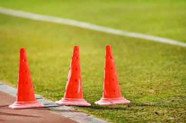 Futbol marker koniler eğitim için