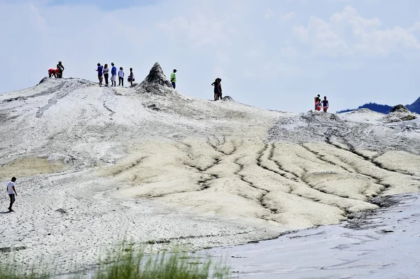 Romania's mud volcanoes — Stock Photo, Image