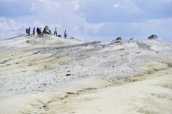 Romania's mud volcanoes — Stock Photo, Image