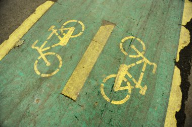 hasarlı Bisiklet lane