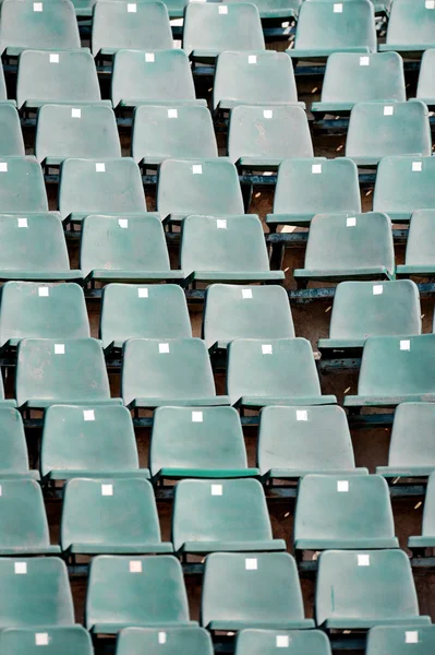 Empty sport arena seats — Stock Photo, Image