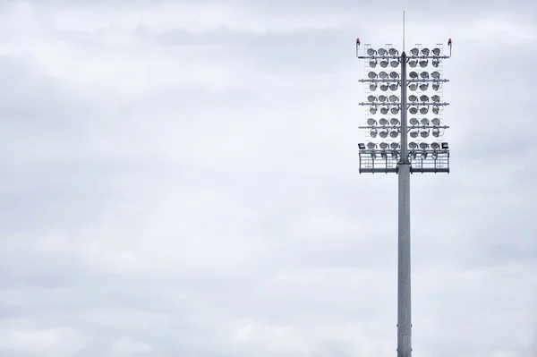 Sports arena floodlights — Stock Photo, Image