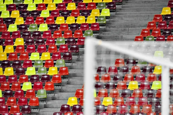 Estádio tribuno vazio — Fotografia de Stock