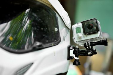 Eylem kamera motosiklet kask