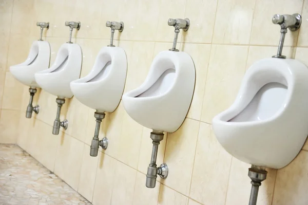 Toilet umum pria — Stok Foto