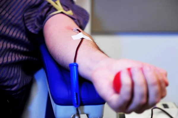 Doação de sangue — Fotografia de Stock