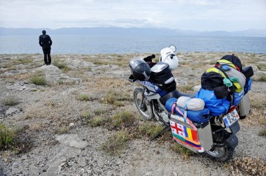Ermenistan'da motosiklet macera
