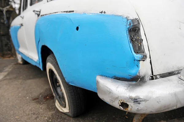 Detalle de coche basura — Foto de Stock