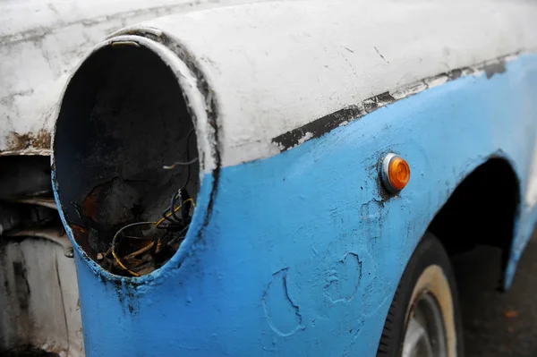 Detalle de coche basura — Foto de Stock