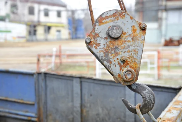 Gancho industrial — Foto de Stock