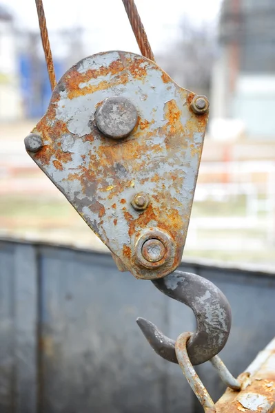 Gancho industrial — Fotografia de Stock