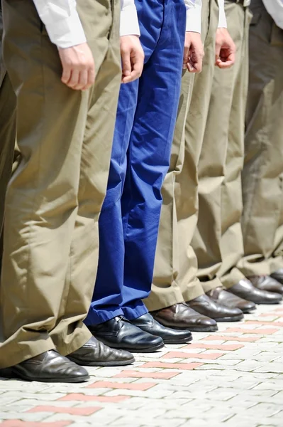 Askeri üniforma detay — Stok fotoğraf
