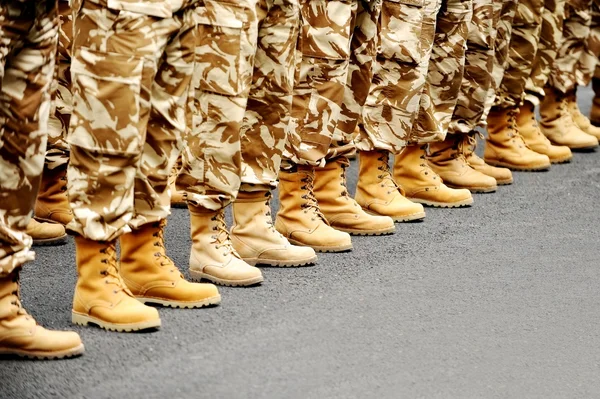Desert camouflage uniform Stock Image