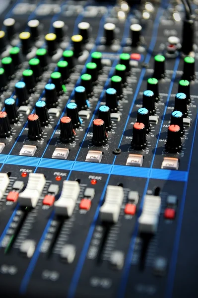 Professional sound console — Stock Photo, Image