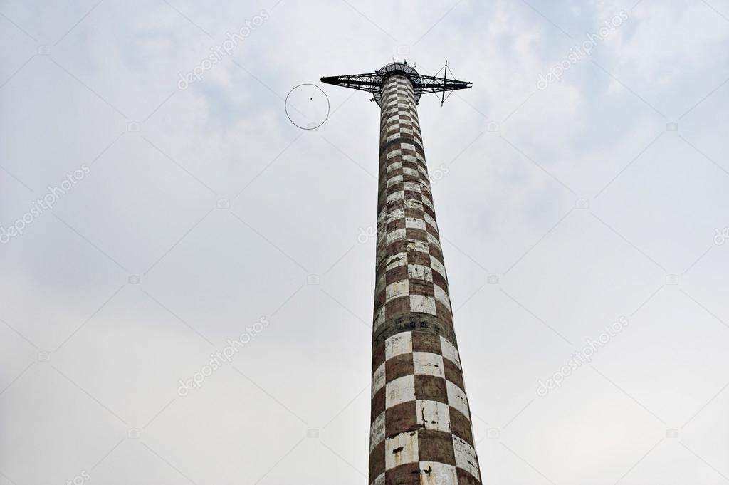 Old parachute jump tower