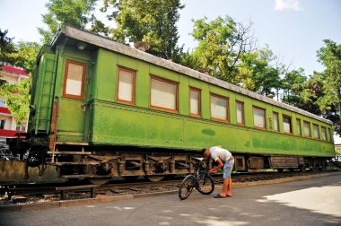 Stalin tren vagon Gori Müzesi'nde