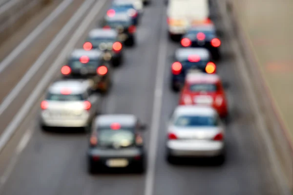 Urban traffic jam — Stock Photo, Image