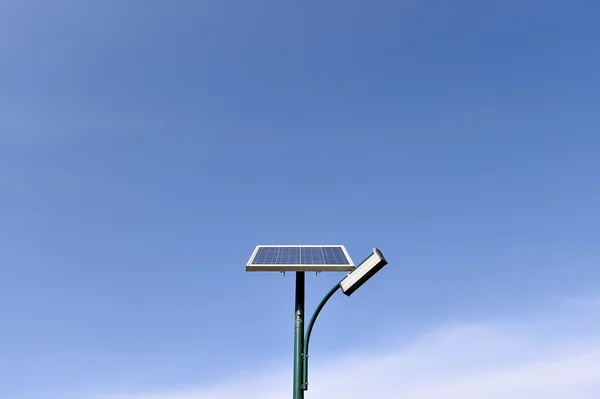 Solar street lamp — Stock Photo, Image