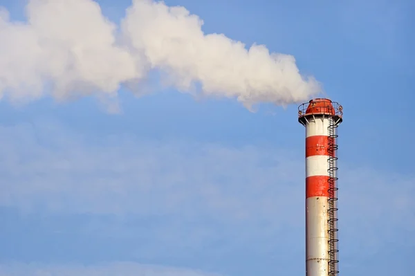 Konzept zur industriellen Umweltverschmutzung — Stockfoto