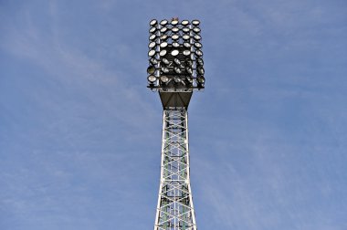 Gündüz üzerinde Stadyumu projektör