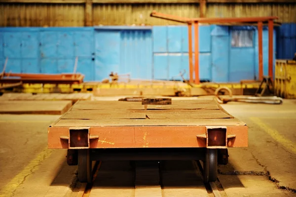 Interior of an old factory — Stock Photo, Image