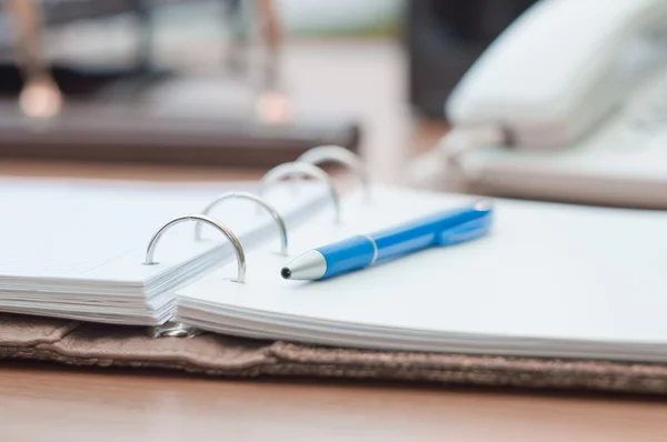 kişisel düzenleyici ve kalem ofis masasında.