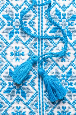 Erkek gömlek parçası bir Ukrayna nakış