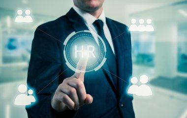 simge-Hr, işe alım ve seçilen kavramı işadamı işaret