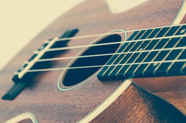 akustik gitar parçası. Vintage tarzı işleme